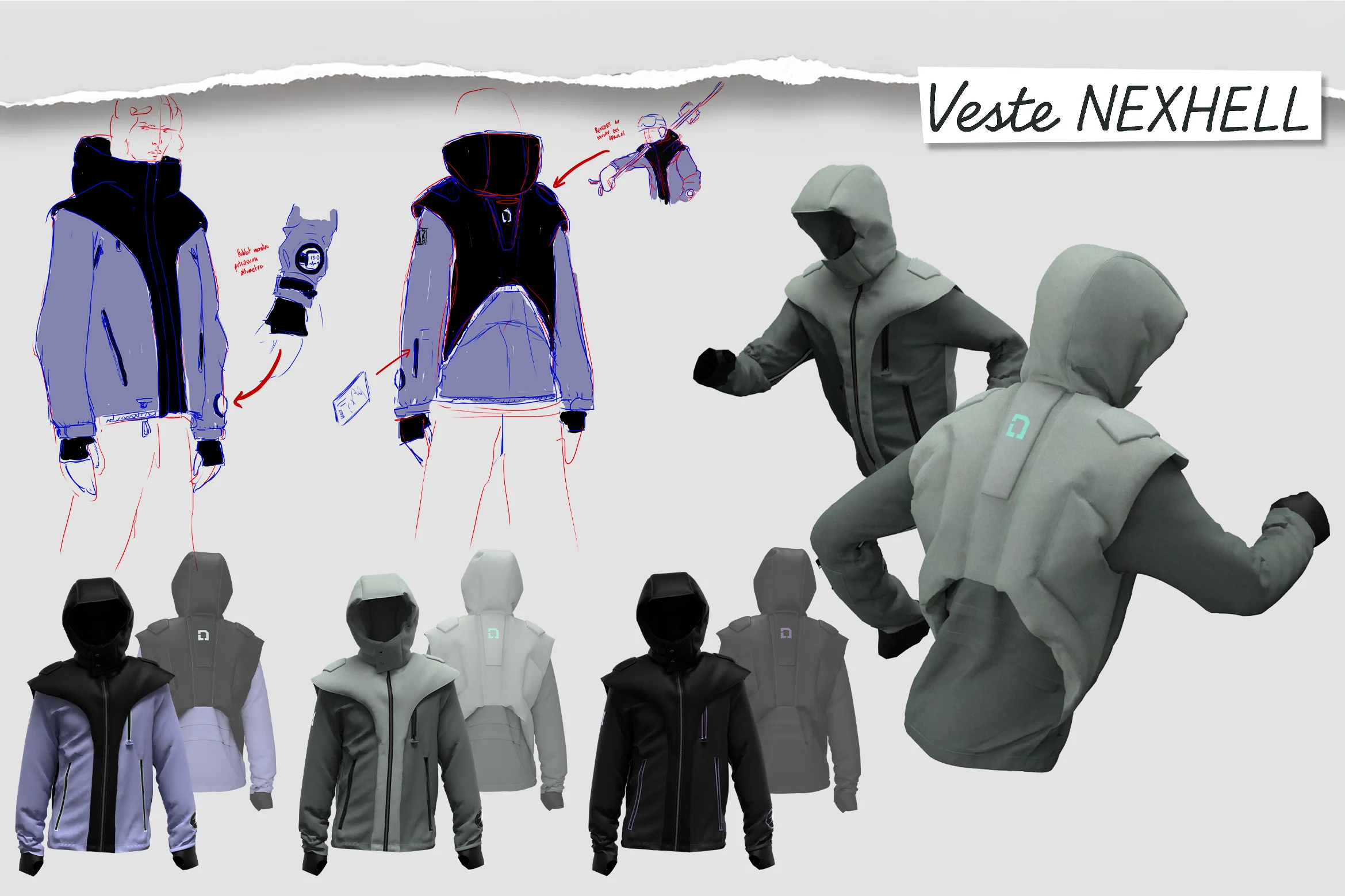 Veste NEXHELL